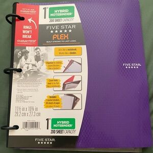 Five Star Flex Hybrid Notebinder.